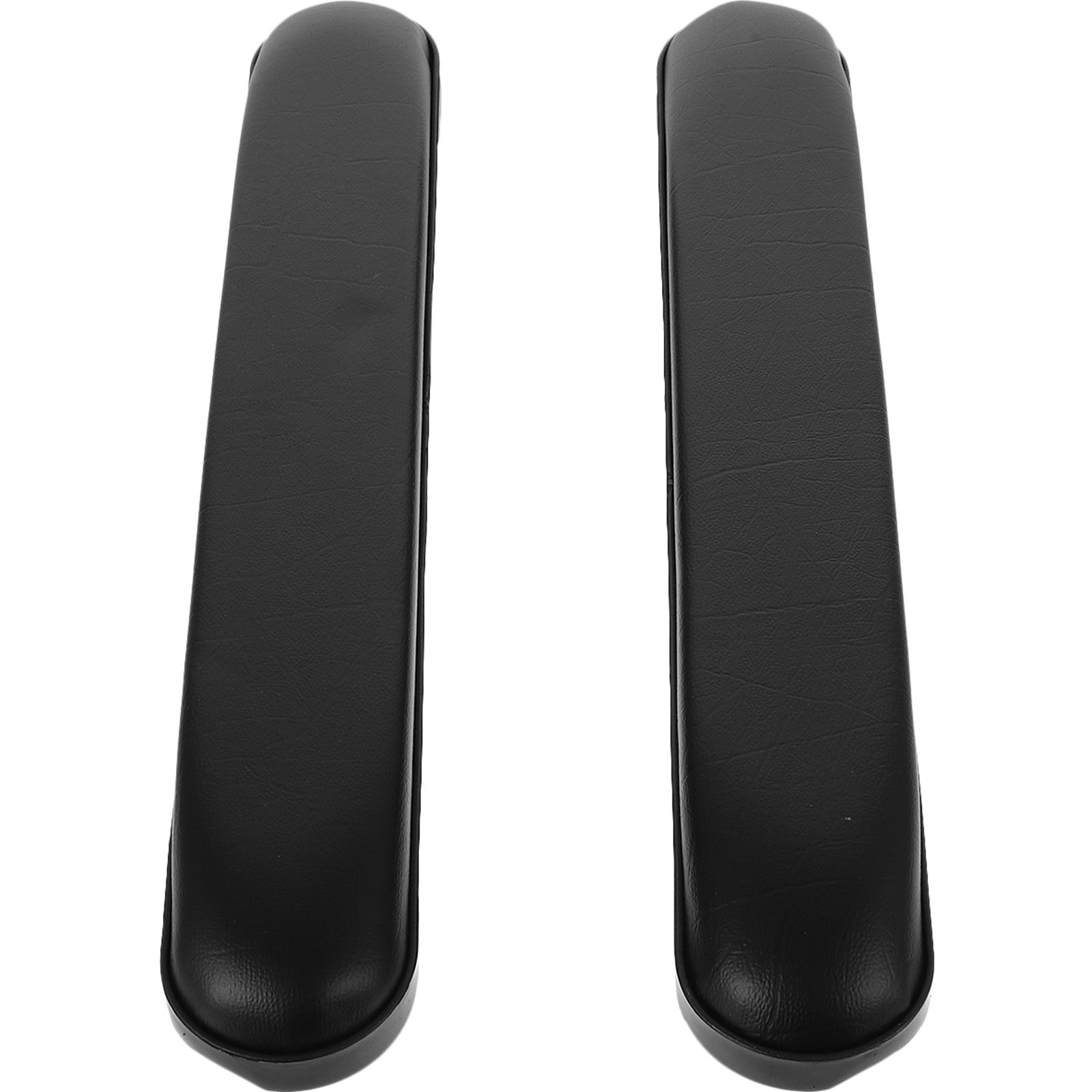 landege 2Pcs Universal Wheelchair Long Armrests Pad Armrest Cushion Replacement PVC Sponge Pad Patient Care Accessories Black